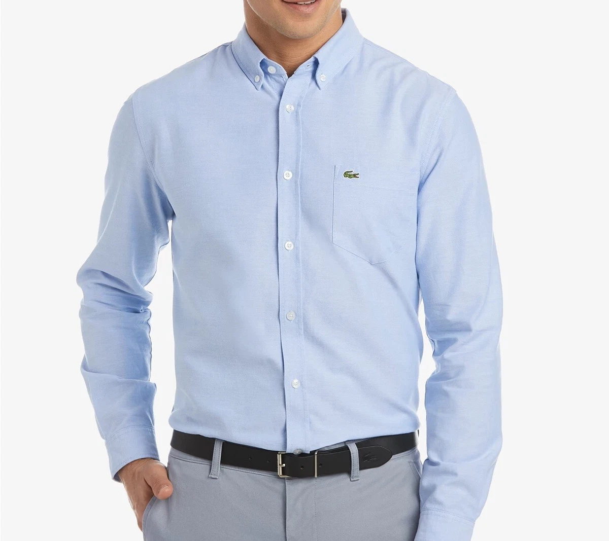 Long sleeve cheap shirt lacoste