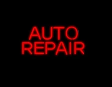 Auto Repair 32"x24" Neon Sign Light Lamp Real Glass Decor Hanging Store Wall
