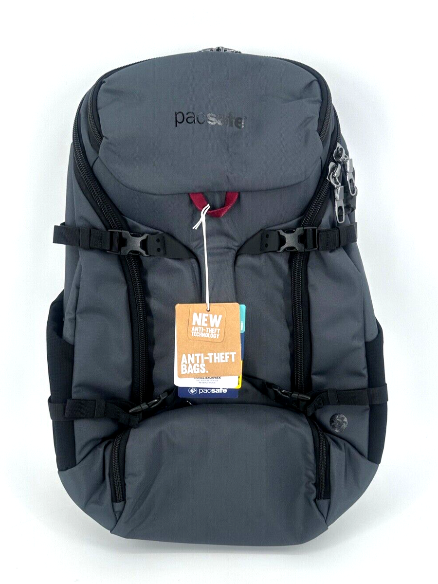 Pacsafe Venturesafe EXP35 Anti-Theft Travel Backpack Black