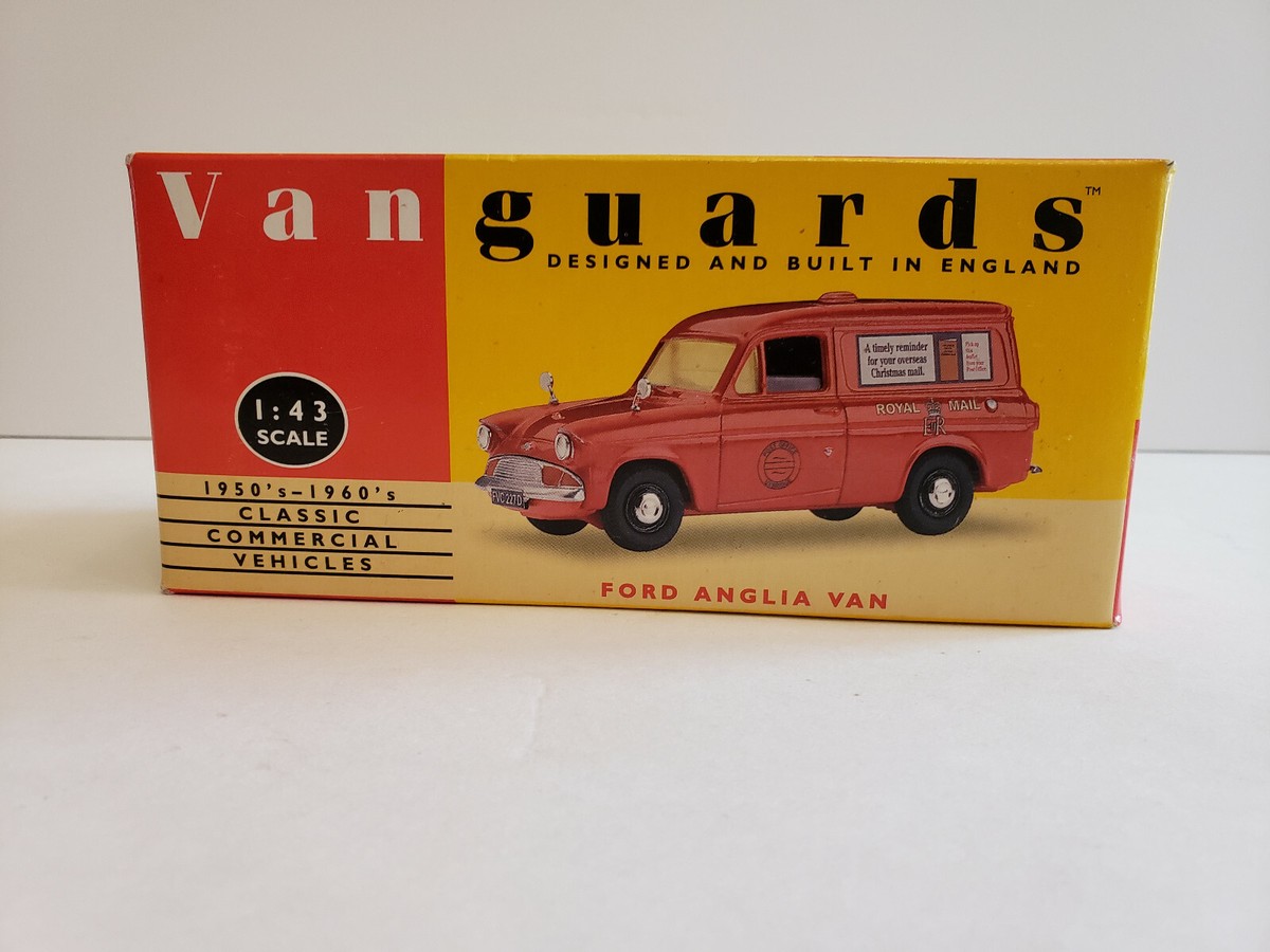 Vanguards Ford Anglia Van Royal Mail Red VA4000 1/43 Scale Diecast Model  Car NEW