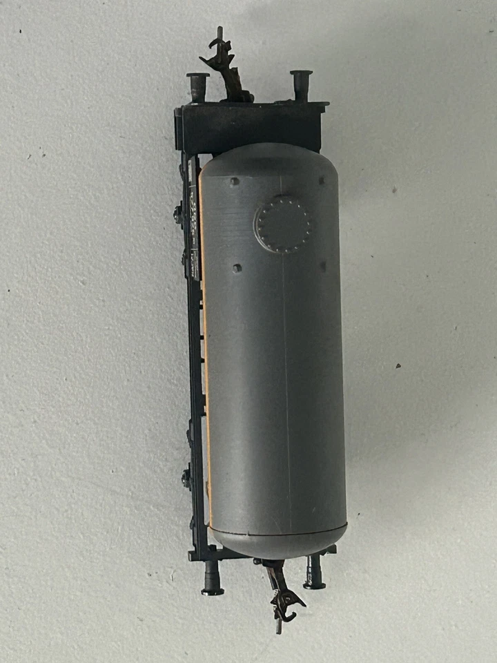 Vagón cisterna vintage Liliput HO gris gris vagón de tren  Foto 4 de 4