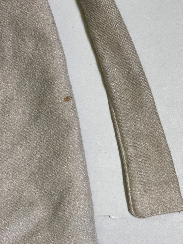 Bata de baño Mr. T Ruby Spears 3T 1984 vintage caqui poliéster completa RARA Foto 4 de 4