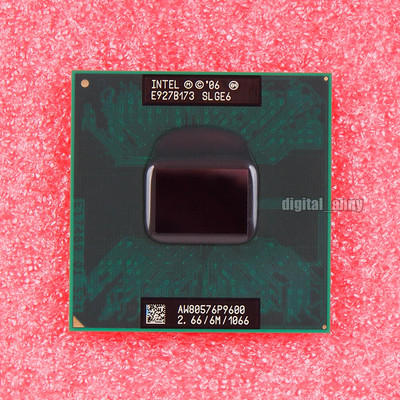 Intel Core 2 Duo P9600 2.66 GHz Dual-Core CPU Processor SLGE6 AW80576P9600