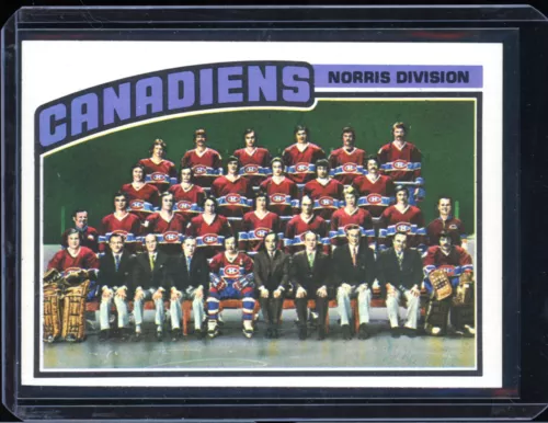1976 Topps MONTREAL CANADIENS mint unmarked - BEST TEAM ALL TIME