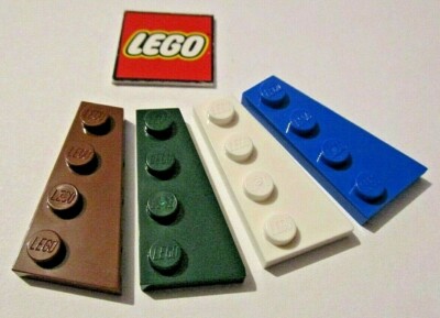 LEGO Angle Wedge Wing Plate Right 2X4 (Packs of 4) Design ID 41769