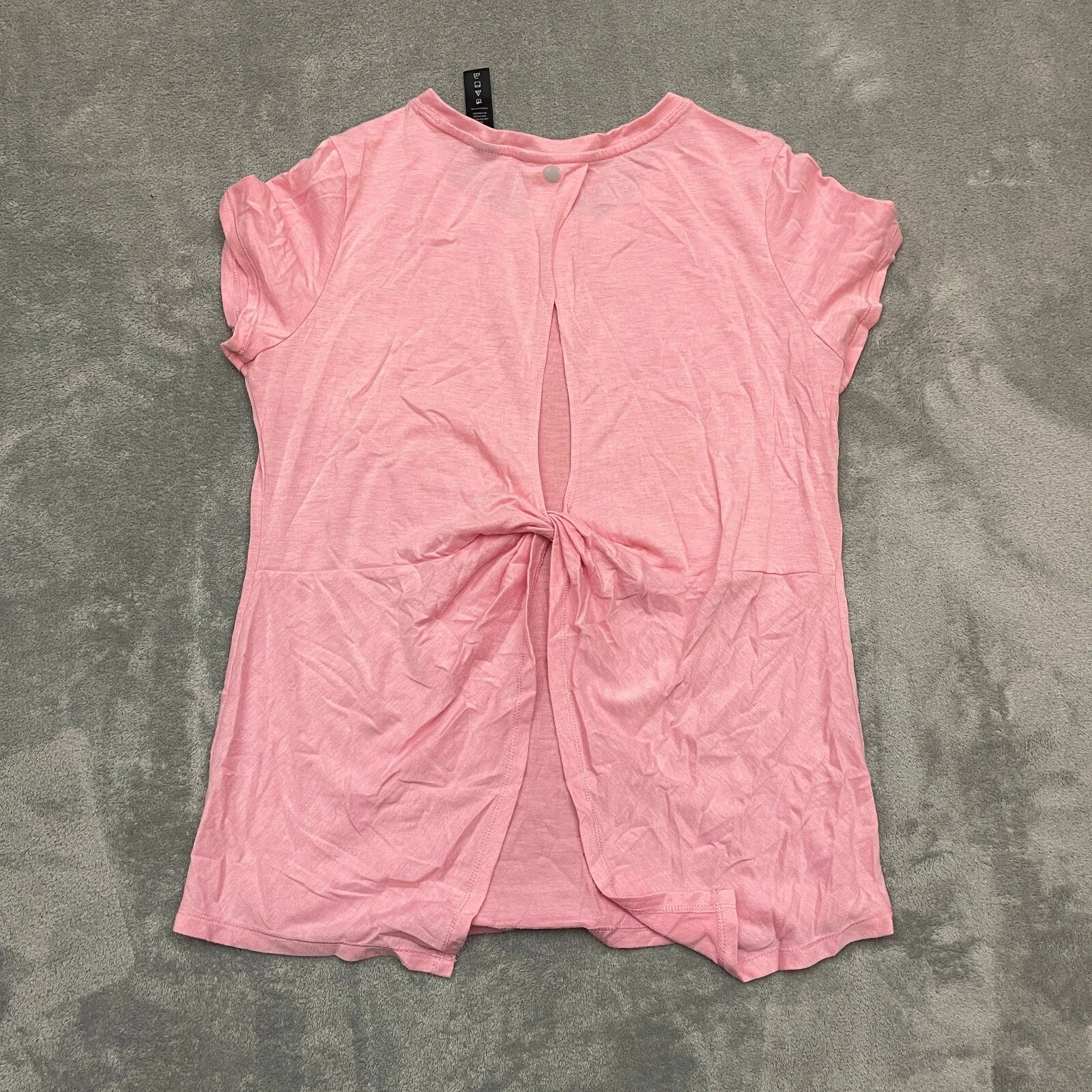 yogalicious split back work-out shirt