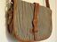 thumbnail 1  - Accessorize bag small canvas cross body bag striped stripes adjustable strap