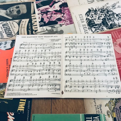 Rare Collection of Antique Music Sheet job lot x70 Musicals Piano Vocal etc. - Picture 16 of 17