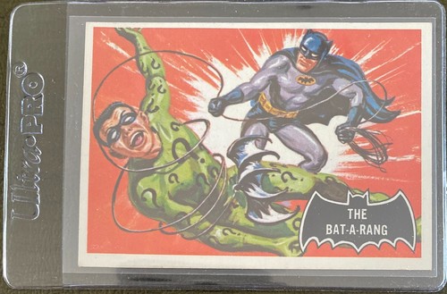 (U SELECT CARDS) 1966 Topps Batman (Black Bat) Singoli originali** 🔽 per lo più quasi nuovi - Foto 79 di 98