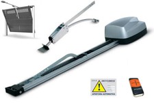 AUTOMAZIONE APRI PORTA CLEAR BASCULANTI BOX GARAGE SARACINESCA TELECOMANDO 24V d