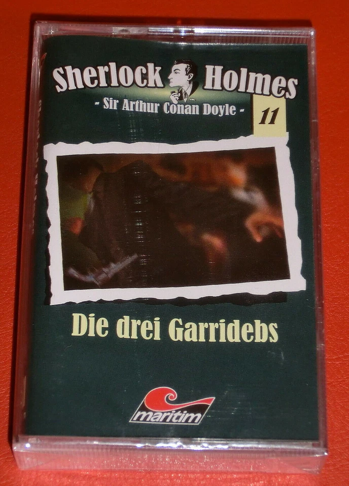 MC KASSETTE - Sherlock Holmes 11 Die drei Garridebs MARITIM NEU & OVP