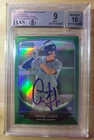 2013 Aaron Judge Bowman Chrome GREEN REF 75  /75 RC BGS Mint 9 w/9.5 AUTO 10
