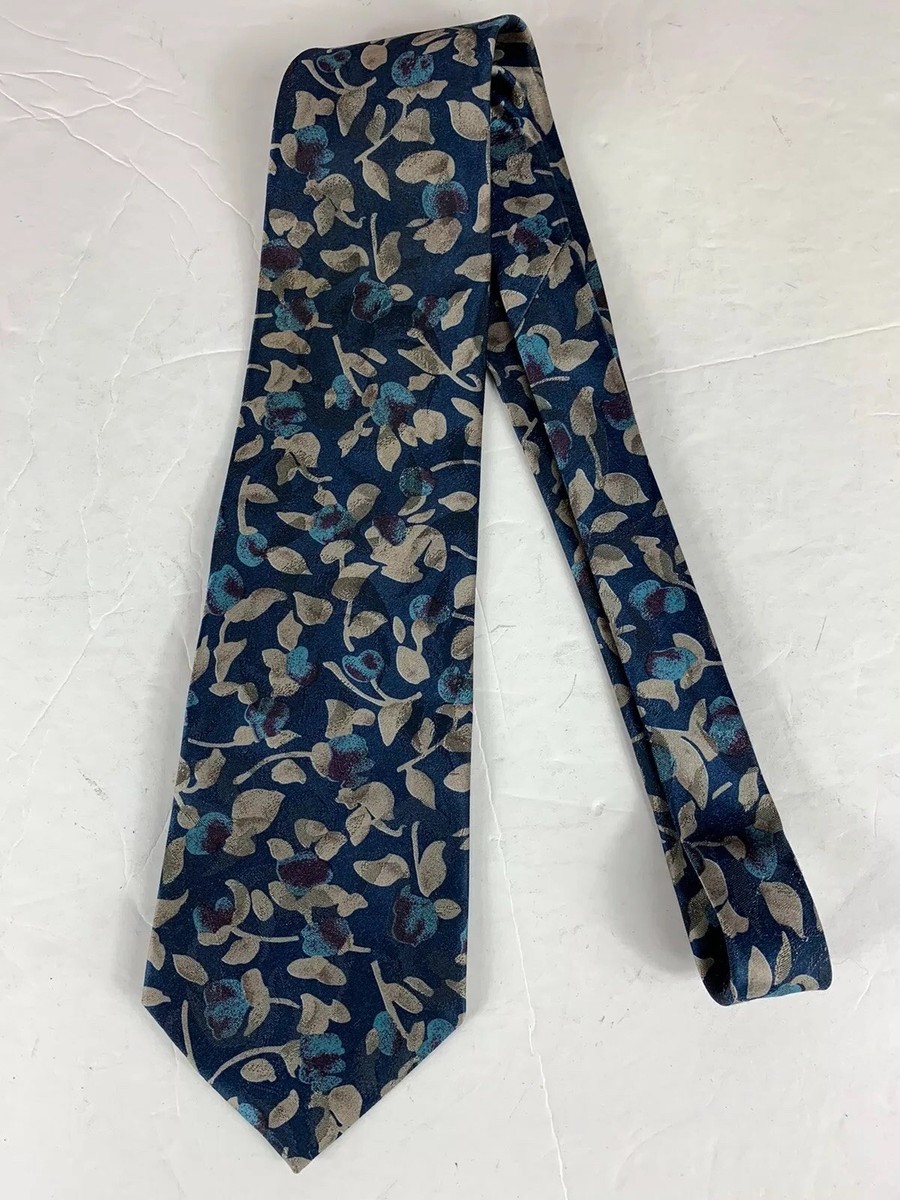 Jazz 100% Silk Mens Necktie Multi Color Floral -294 | eBay