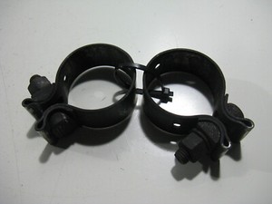 BMW R 1150 R Schelle Halter hinten Auspuff-Krümmer Abgasanlage Exhaust