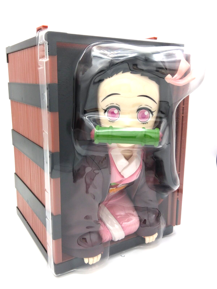 Demon slayer nezuko popcorn bucket figure tag limited USJ 2021 from