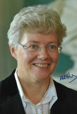 Anne L'Huillier "Nobel Prize Physics 2023" autograph signed 20x30 cm picture