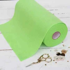 Premium Felt Roll - 12" x 10yd - Lt. Green - Soft Wool-Like 1.2mm Thick