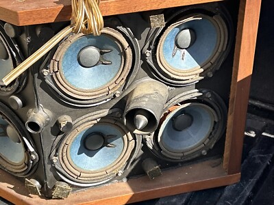 Original Bose Series 901 IV Speakers Direct Reflecting Will Need