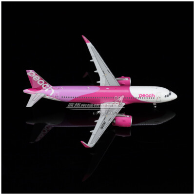 Peach エアバスA320neo JCウイングス 1/400 1:400 JC Wings Peach AIRBUS A320neo Passenger Airplane
