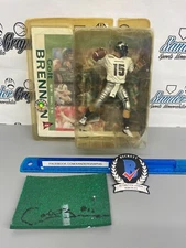 COLT BRENNAN SIGNED AUTOGRAPHED CUSTOM MCFARLANE FOOTBALL FIGURE BECKETT BAS