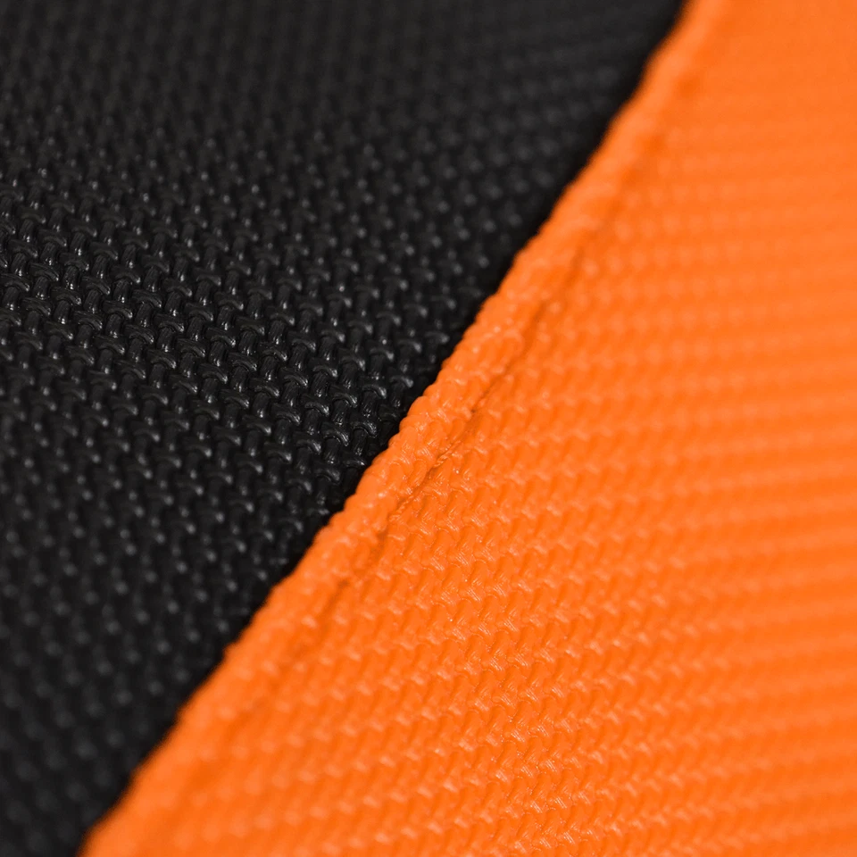 Cubierta de asiento KTM 350 400 620 EGS SC EXC 1994-1997 NARANJA/NEGRO estándar #432 logotipo Foto 4 de 4