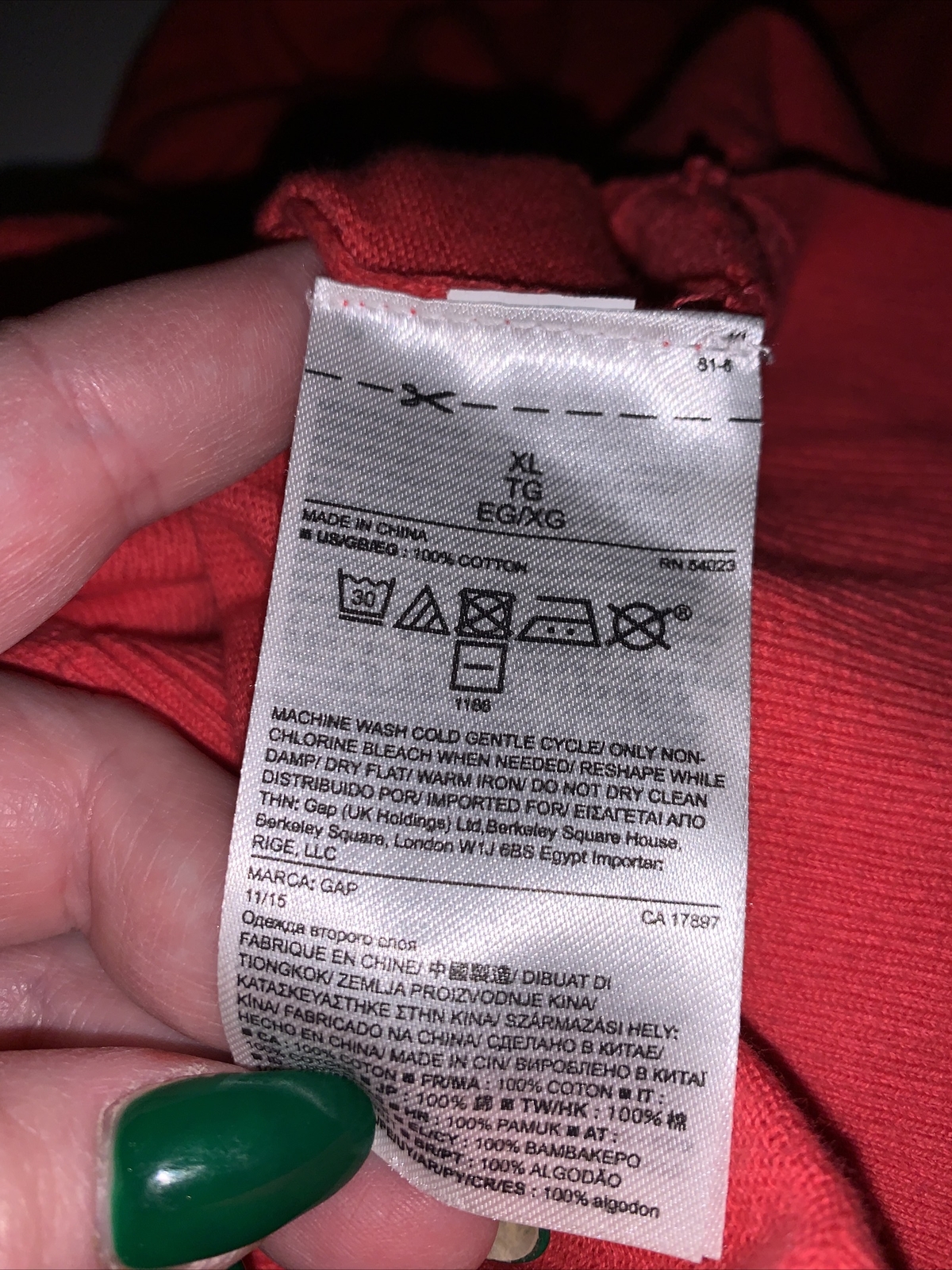 Gap Lightweight Long Sleeve Button Sweater Cardig… - image 5