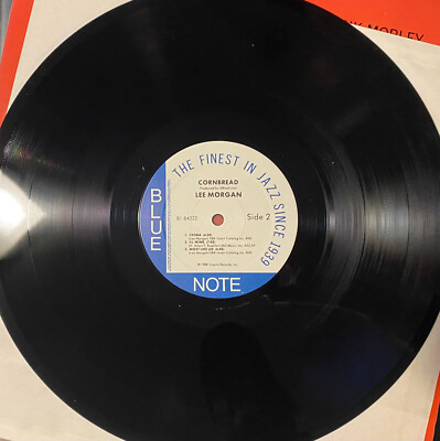 LP LEE MORGAN CORNBREAD B1-84222 1988 STEREO BLUE NOTE USA NM/NM