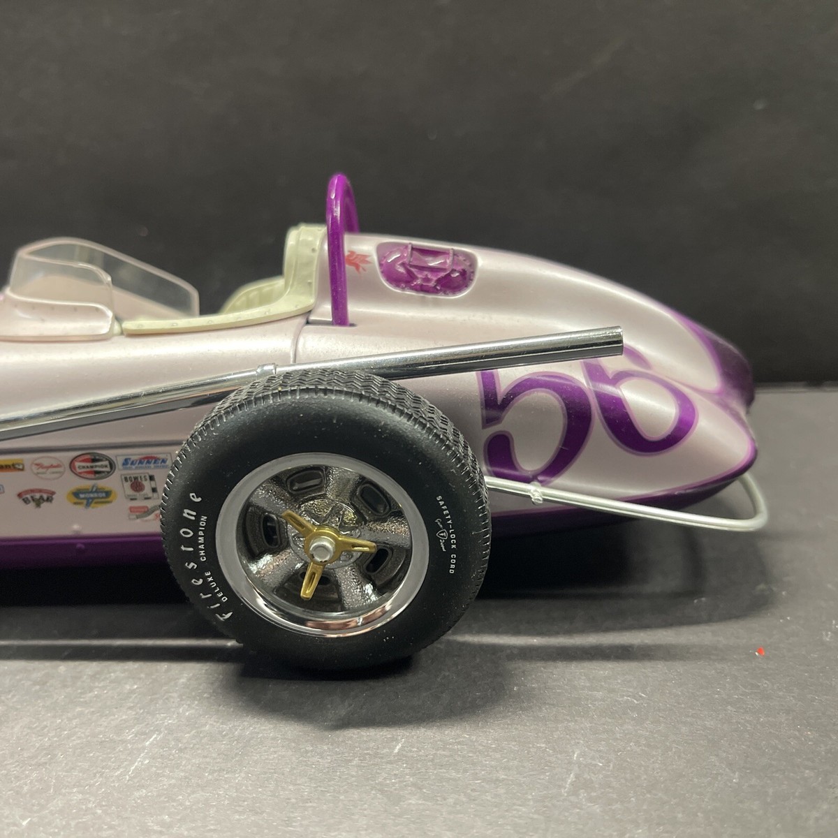 Carousel 1960 Indy Watson Roadster #56 Jim Hurterbise Diecast cad