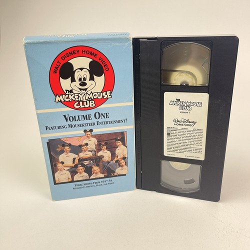The Mickey Mouse Club Volume One 1 Walt Disney Home Video VHS - Picture 4 of 8