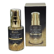 Clear Beauty 24K Gold Collagen Squalene Eye Serum Anti-Aging Eye Treatment New