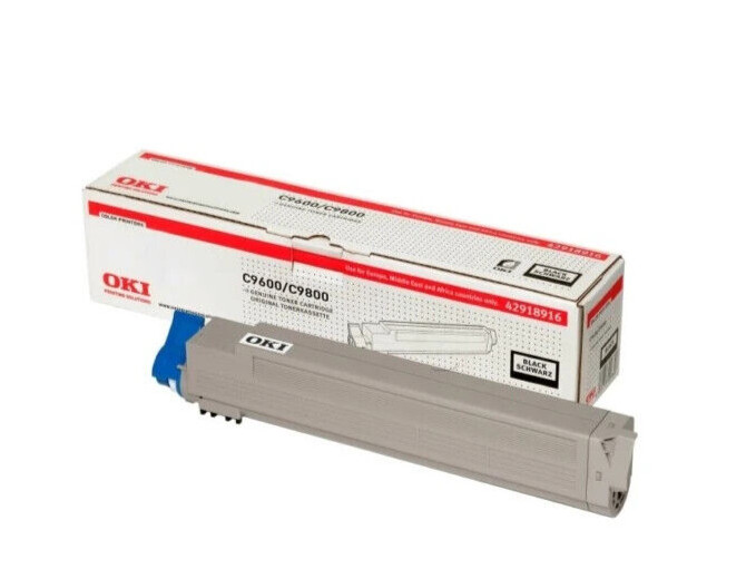 Toner OKI 42918916 Noir pour dossiers administratifs maison