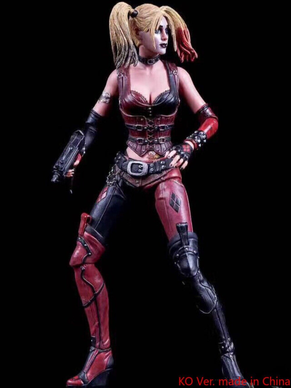 NECA DC Arkham City Batman Harley Quinn model toys gifts action figures KO Ver.