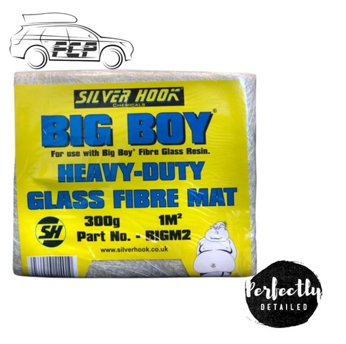 Silverhook Big Boy Glass Fibre Mat Sheet 300g for Car Boat 1sqm use with Resin - 第 1/1 張圖片