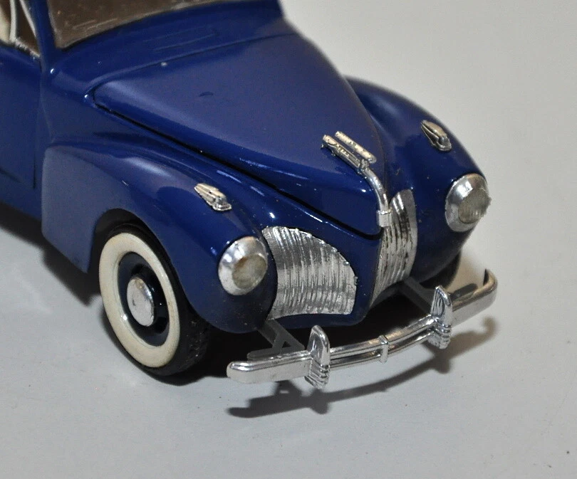 Modellino Auto Rio Lincoln Continental blu Scala 1:43 1941 - Immagine 3 di 4