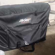 LifeGear Portable Foldable Massage Table Faux Leather Black Brown