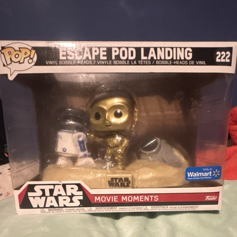 Funko Pop Movie Moments Star Wars Escape Pod Landing #222 Walmart Exclusive