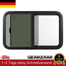Wohnwagenfenster Seitenfenster Schiebefenster für Anhänger 800 x 500mm Getönt