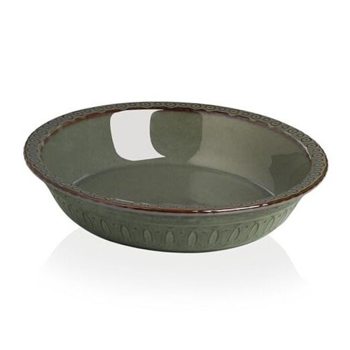 Ceramic Pie Pan for Baking,Round Baking Dish Pan for Dinner 10 Inches, Pie