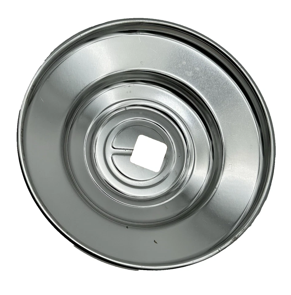 Tapacubos central cromados OEM E5TZ-1130-B Ford F250 F350 Super Duty 1980-1989 nuevo Foto 3 de 4