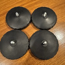 ION iTTUSB COMPLETE SET OF ORIGINAL TURNTABLE FEET 4 - VERY GOOD CONDITION