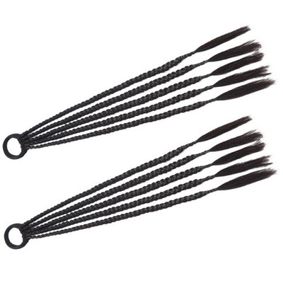  2 Pcs Afro-Puff Haar Extensions Zum Einflechten Pferdeschwanzerweiterung