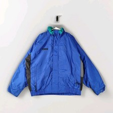 Vintage 90 s Columbia Bugaboo Jacket Shell Men s XL Blue/Teal Radial Sleeve