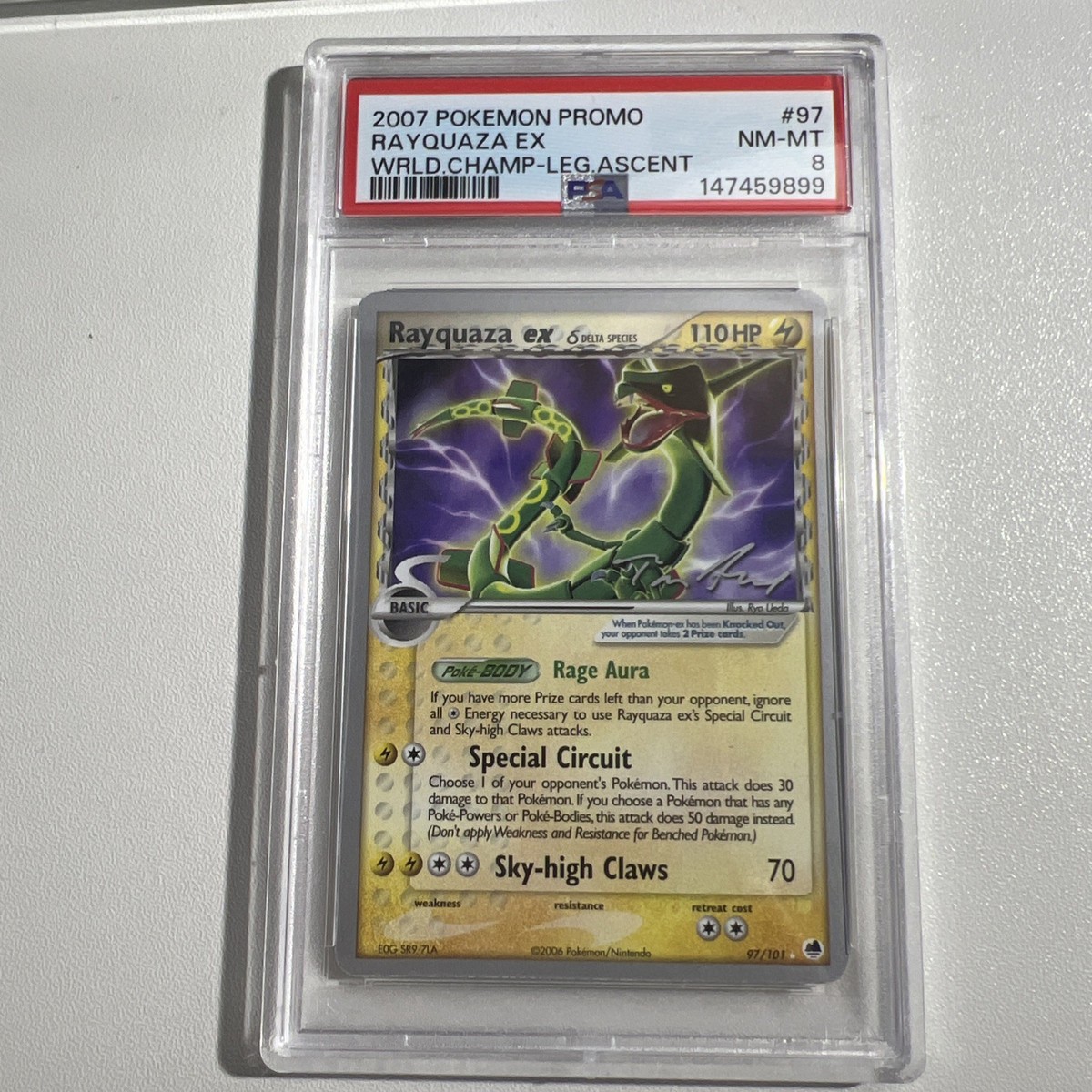 Rayquaza ex (Delta Species) - 2007 (Tom Roos) 97/101 World