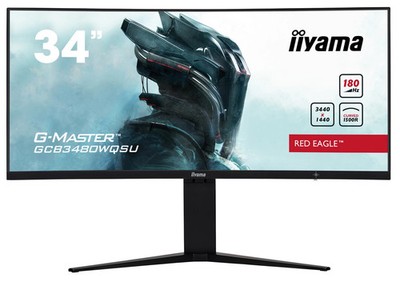 Gaming monitor iiyama G-Master GCB3480WQSU-B1 34'' UWQHD VA 180Hz 0.4ms