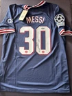 Lionel Messi Signed Autograph AUTO PARIS PAG Soccer Jersey Beckett BAS COA J13