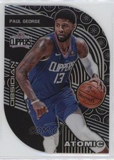 2019-20 Panini Obsidian Atomic 27/99 Paul George #29 0s55