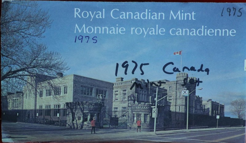 Uncirculated 1975 Canada Mint Set