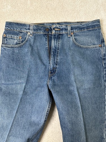 Levi’s Jeans Men’s 38x32 VTG 90s 505 Orange Tab Made In USA 1997 Dry Cleaned - Picture 10 of 14