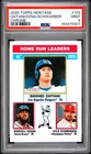 6907 Kyle Schwarber Marcell Ozuna Shohei Ohtani 2025 Topps Heritage #193 PSA 9