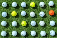 24x Recycled Golf Balls - Budget Brands (Mixed A/B Grade) - Free UK Delivery